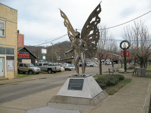 mothman statue